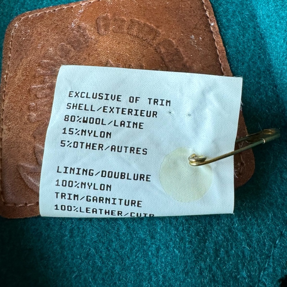 Vintage Mid West Garment Co Teal Wool Blazer - Picture 8 of 8